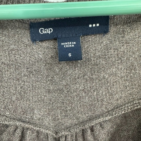 Gap size Small brown sweater dress‎ fitted waist with tie - Picture 4 of 4